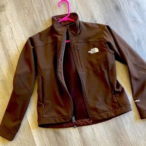 Dark plum/Maroon XS north face jacket